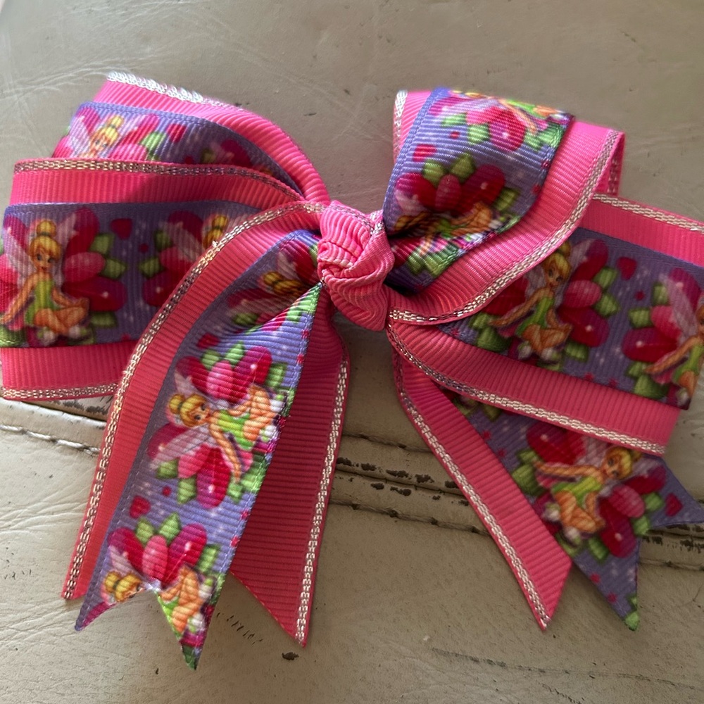 Tinker belle Hair Bow